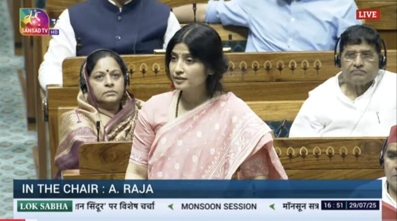 "संसद मानसून सत्र 2025 में सरकार और विपक्ष के बीच तीखी बहस का दृश्य"