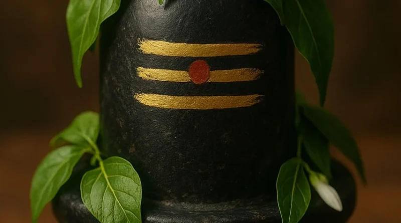 भगवान शिव पर सावन के तीसरे सोमवार को जलाभिषेक करते श्रद्धालु