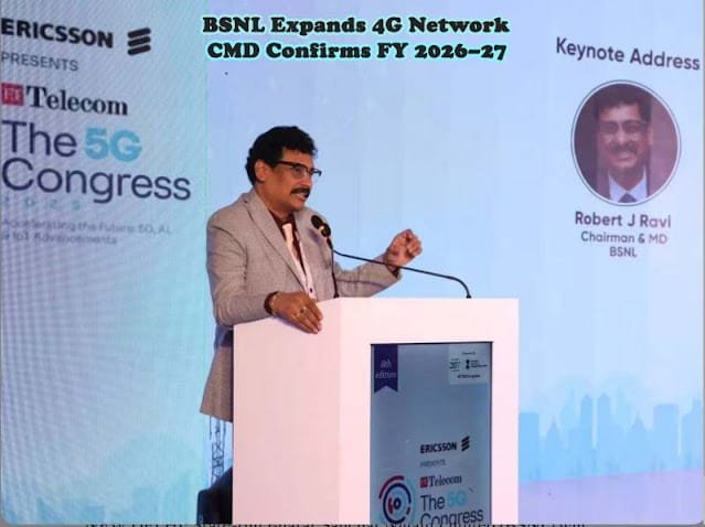 BSNL to Expand 4G Network in FY 2026-27