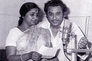 Asha Bhosle Death News 2026 Studio Collaboration Photo
