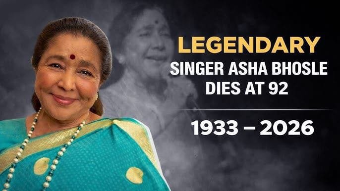 Asha Bhosle Death News 2026 Breach Candy Hospital Mumbai