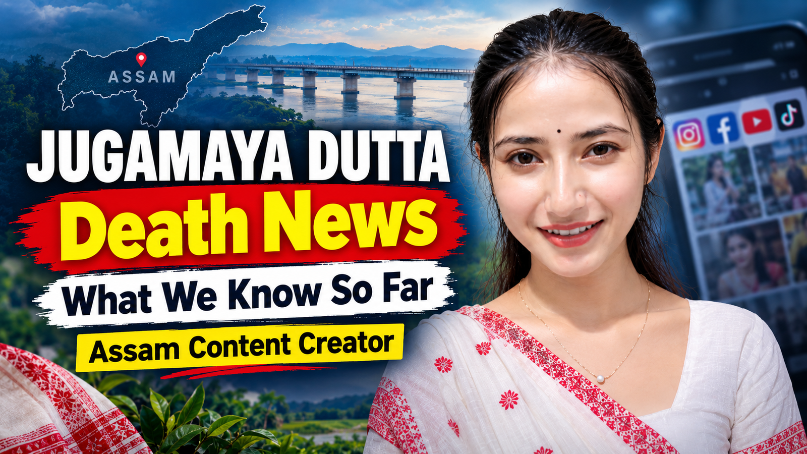 Jugamaya Dutta Death: Assam Content Creator Update